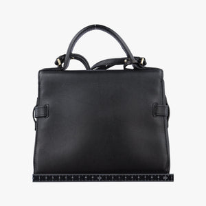 Pre-owned Delvaux Tampete Black Leather  shoulderbag | stylenewstar