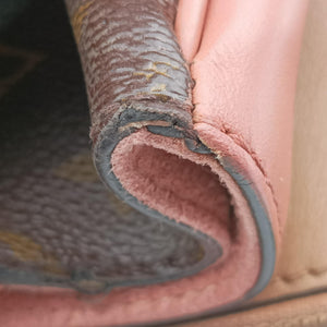 Vintage Louis Vuitton Mille feuille Brown×multi Monogram canvas×calf leather M44255 handbag | stylenewstar