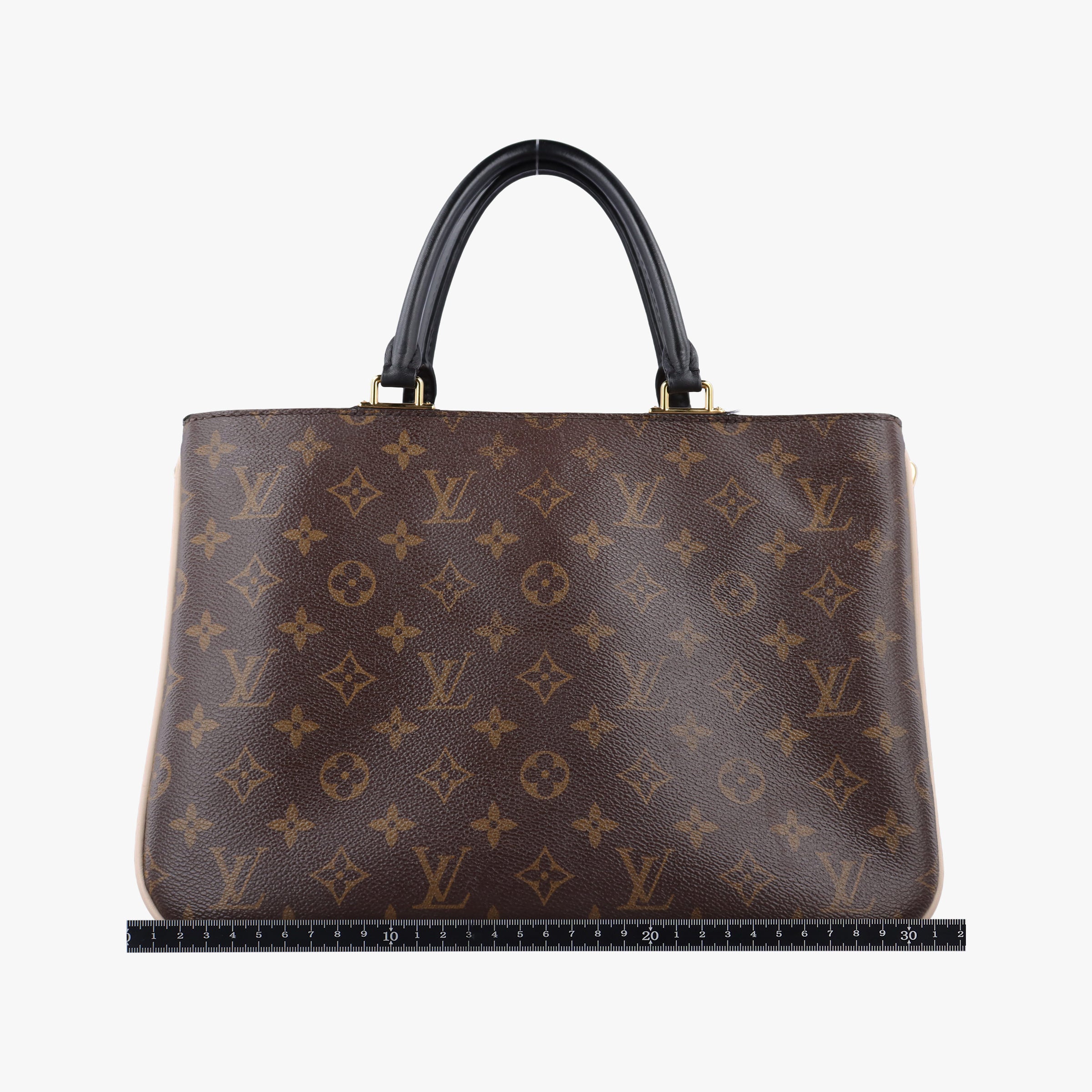 Vintage Louis Vuitton Mille feuille Brown×multi Monogram canvas×calf leather M44255 handbag | stylenewstar