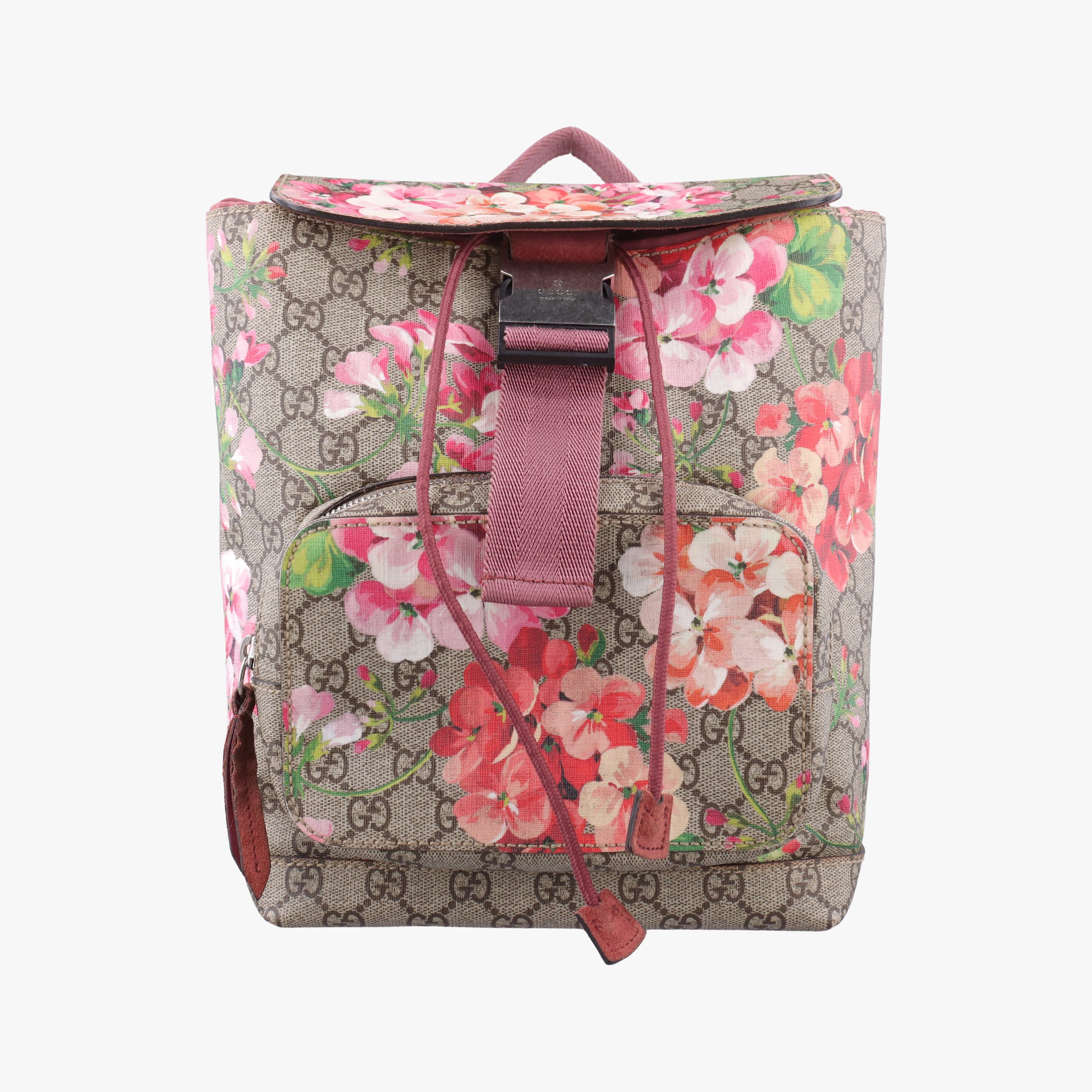 Secondhand Gucci GG Blooms Multicolour PVC coated canvas 410544 backpack/rucksack | stylenewstar