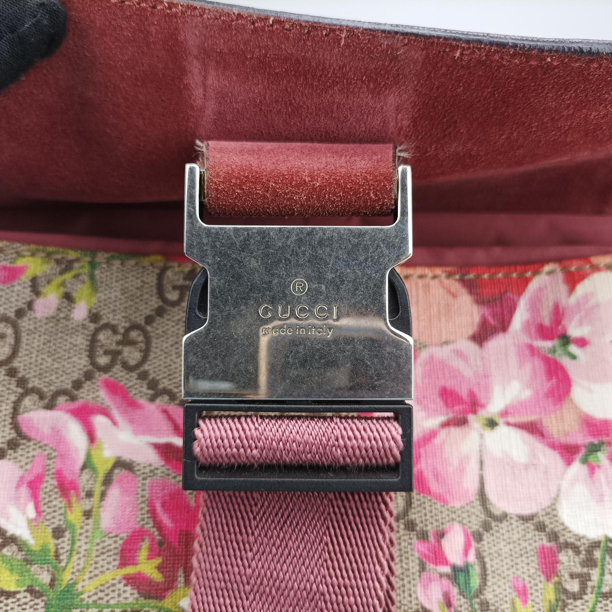 Secondhand Gucci GG Blooms Multicolour PVC coated canvas 410544 backpack/rucksack | stylenewstar