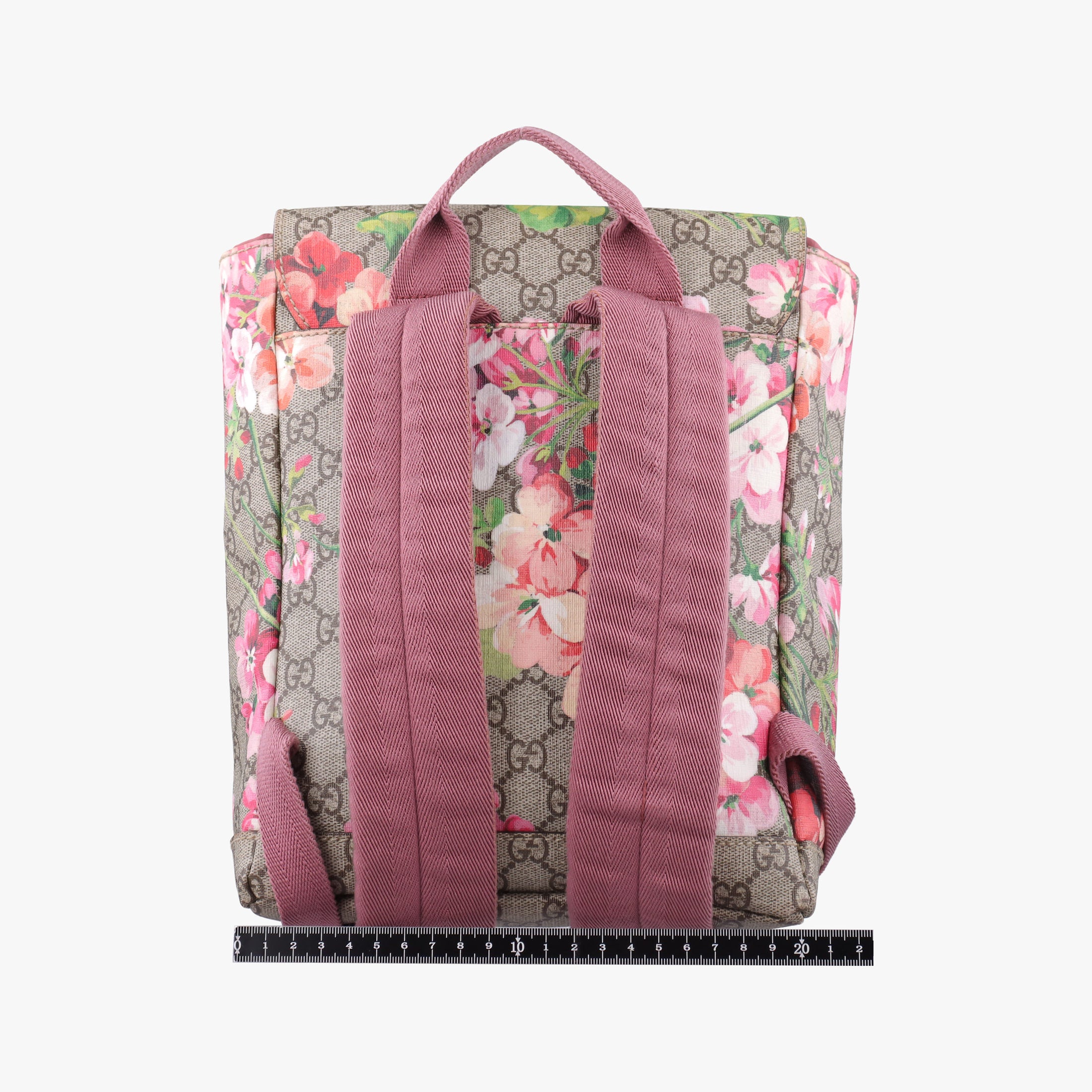 Secondhand Gucci GG Blooms Multicolour PVC coated canvas 410544 backpack/rucksack | stylenewstar
