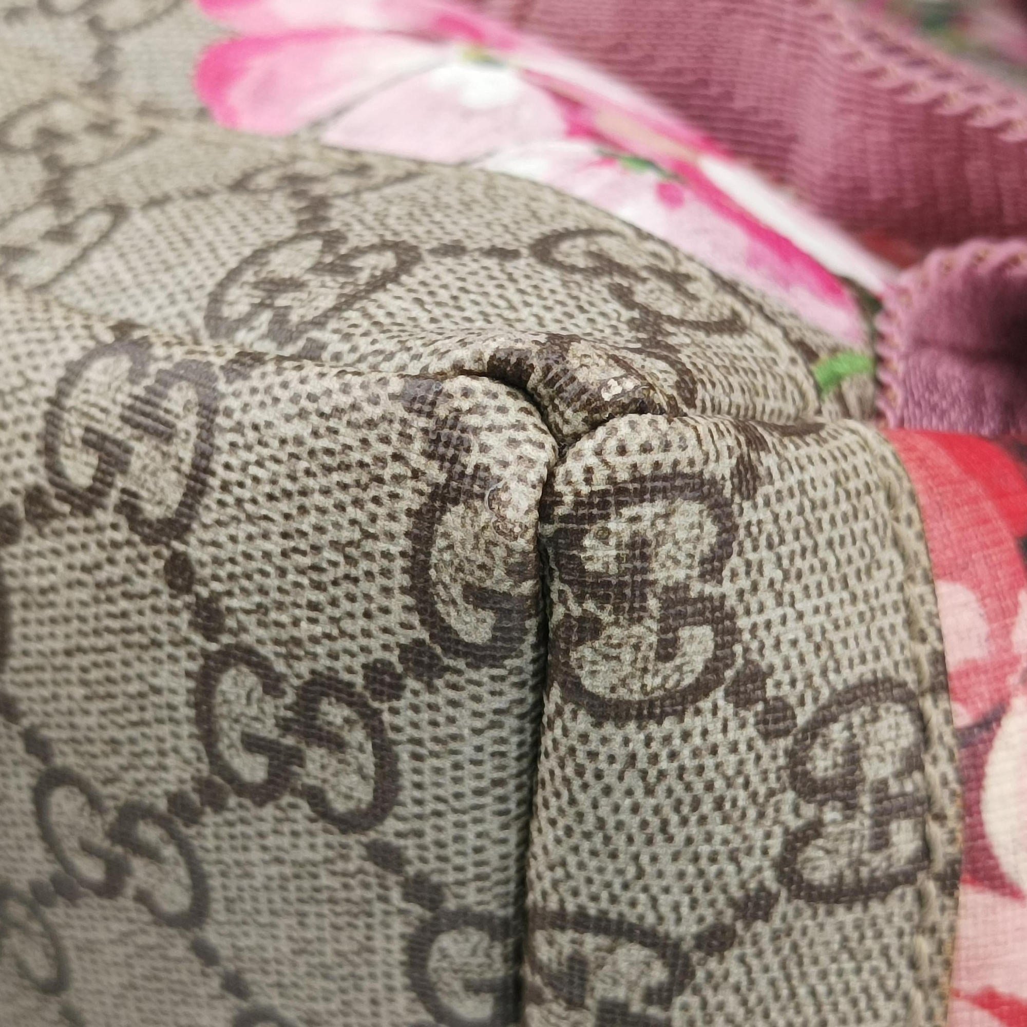 Secondhand Gucci GG Blooms Multicolour PVC coated canvas 410544 backpack/rucksack | stylenewstar