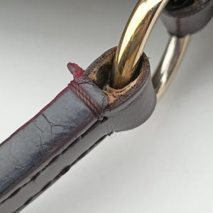 Pre-owned Louis Vuitton BOND STREET EBENE×bordeaux Damier Canvas aTaurillon leather N64416 shoulderbag | stylenewstar