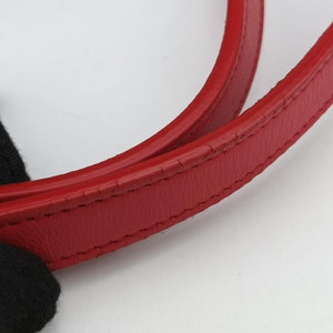 Pre-owned Christian Dior Cannage Dior Soft Shopping Red lambskin  handbag | stylenewstar