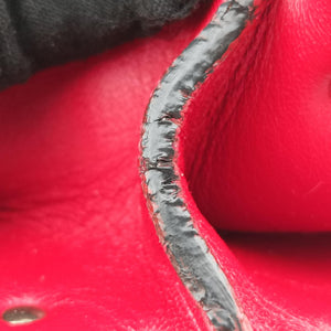 Pre-owned Valentino ROCKSTUD Red Leather  shoulderbag | stylenewstar