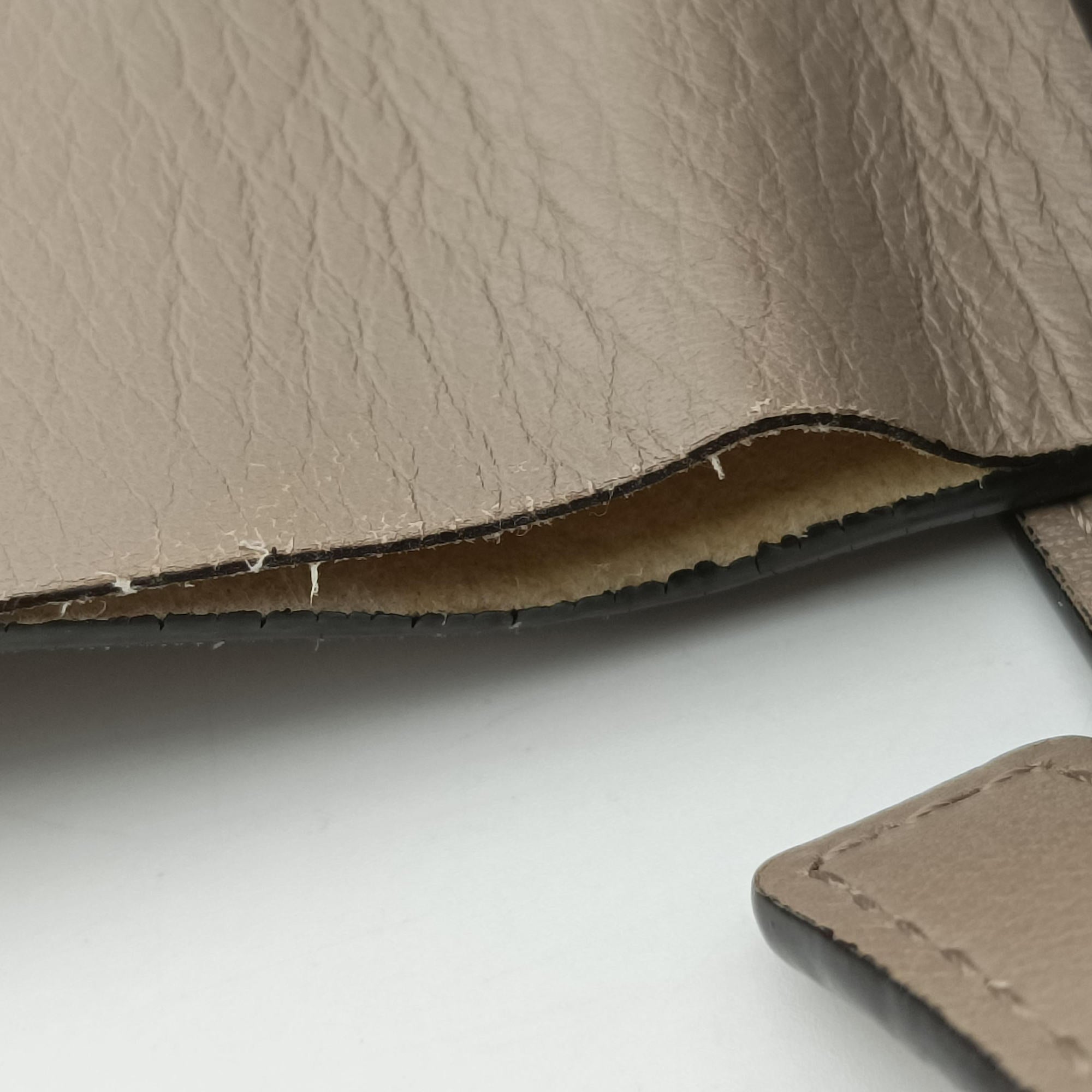 Secondhand Chloe FAYE Beige Suede × leather  shoulderbag | stylenewstar
