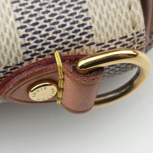 Pre-owned Louis Vuitton CROISETTE Azur Damier Canvas N41581 shoulderbag | stylenewstar