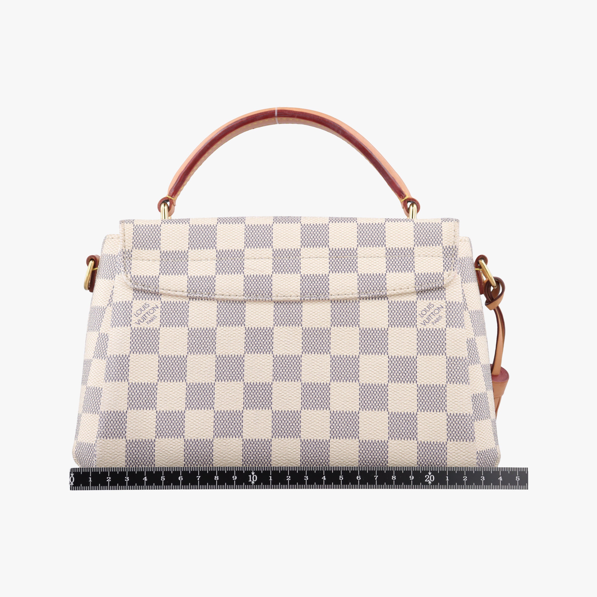 Pre-owned Louis Vuitton CROISETTE Azur Damier Canvas N41581 shoulderbag | stylenewstar