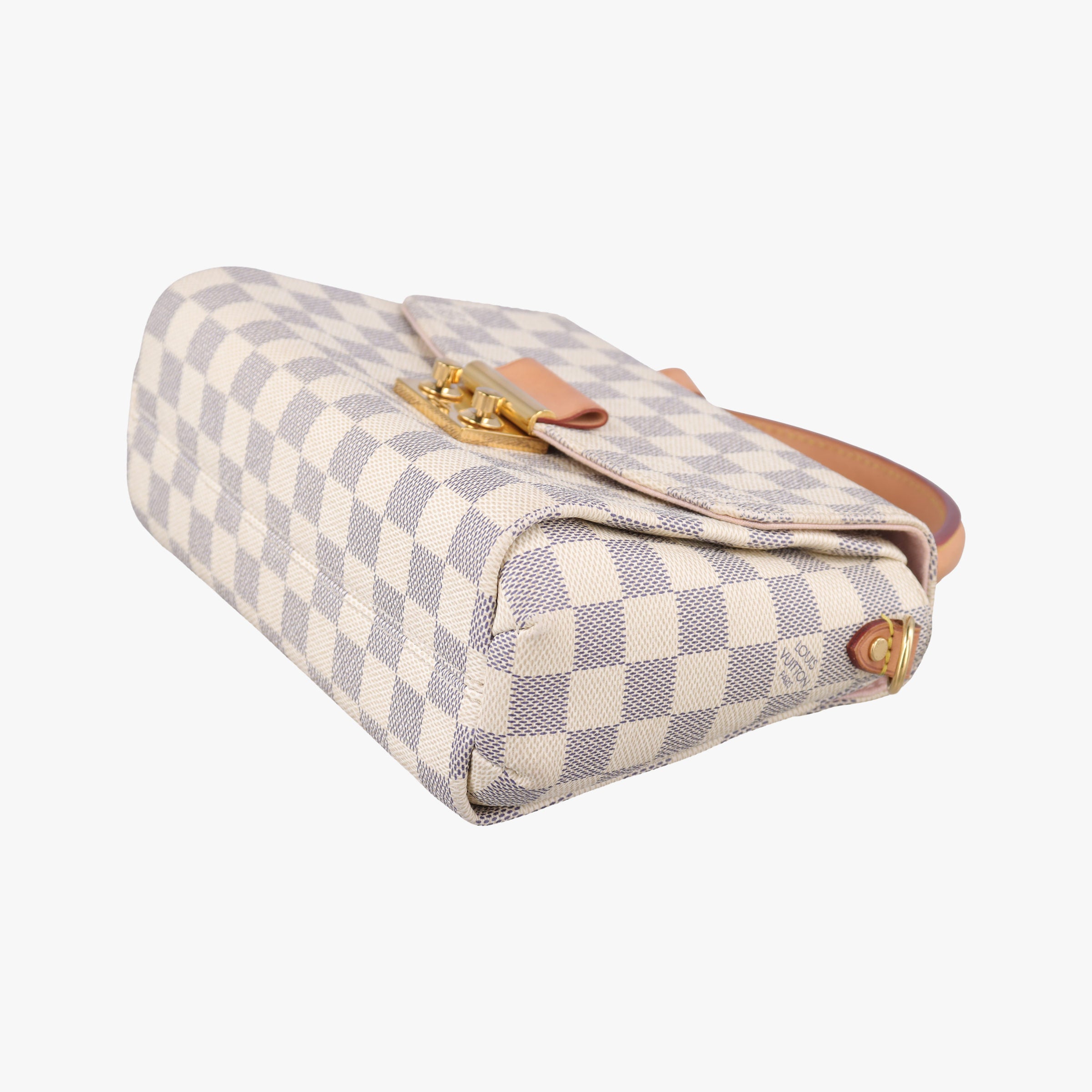 Pre-owned Louis Vuitton CROISETTE Azur Damier Canvas N41581 shoulderbag | stylenewstar