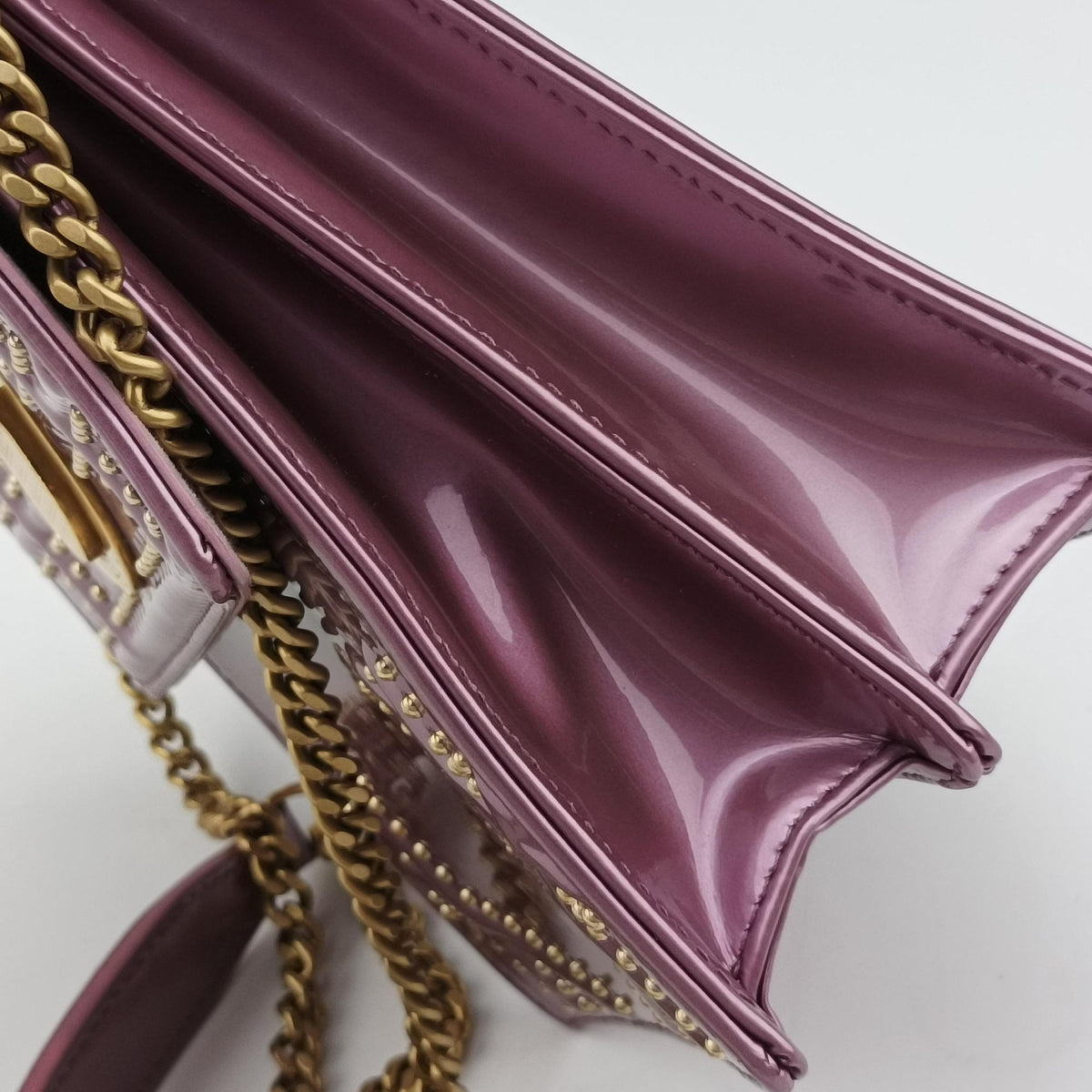 Vintage Christian Dior Diorama Pink Patent  shoulderbag | stylenewstar