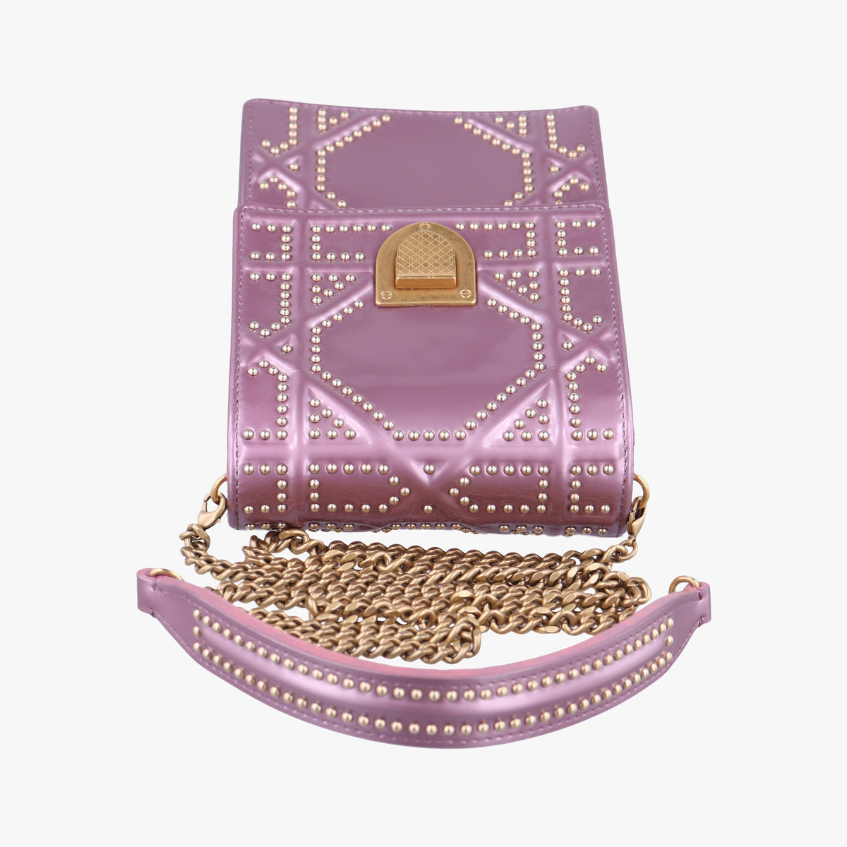 Vintage Christian Dior Diorama Pink Patent  shoulderbag | stylenewstar