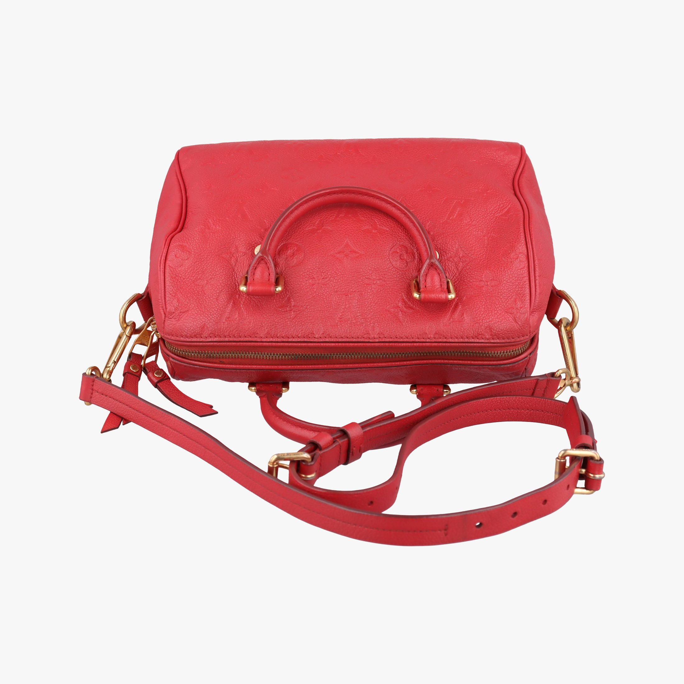 Pre-owned Louis Vuitton Speedy Bandouliere 25 Orian Monogram Empreinte M40758 shoulderbag | stylenewstar