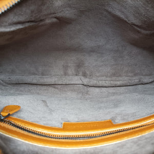 Pre-owned Bottega Veneta Intrecciato Orange lambskin  handbag | stylenewstar