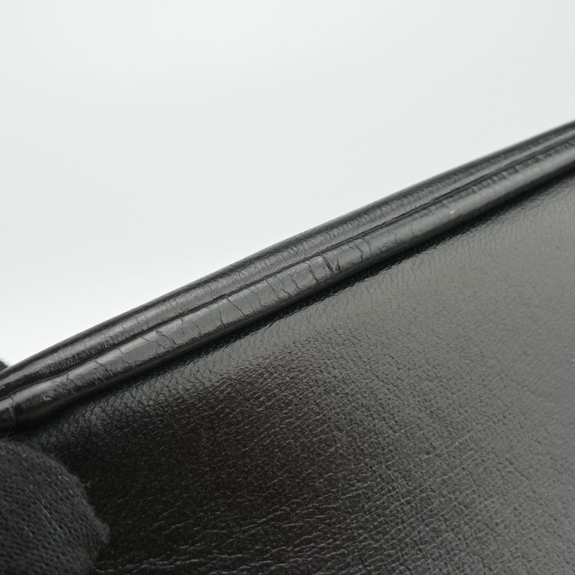 Vintage Chanel CC Logo Black Lambskin  shoulderbag | stylenewstar