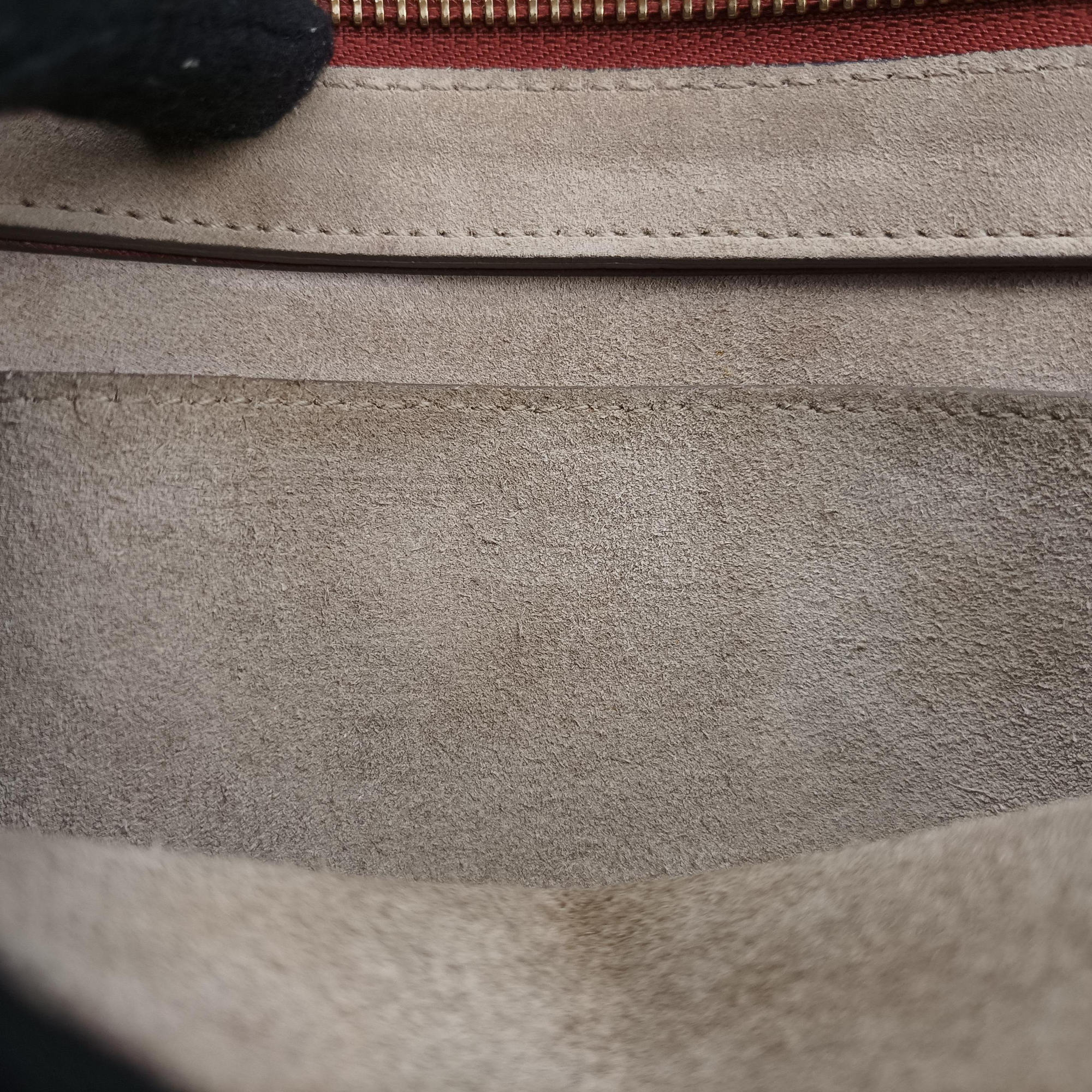 Vintage Chloe Small Pixie Round Top Brown × Bordeaux Leather×Suede  shoulderbag | stylenewstar