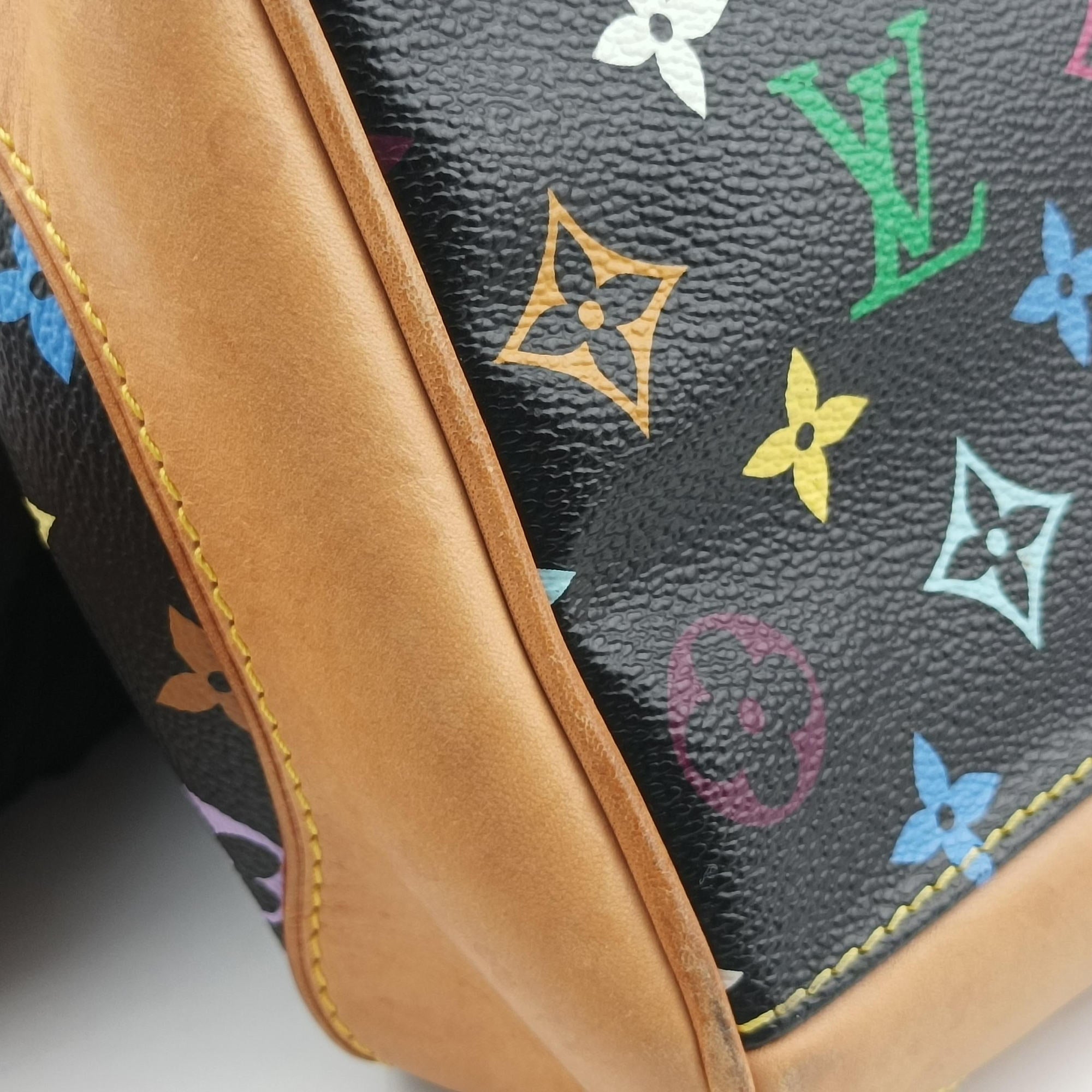 Pre-owned Louis Vuitton CLAUDIA Noir Monogram Multicolor M40194 shoulderbag | stylenewstar
