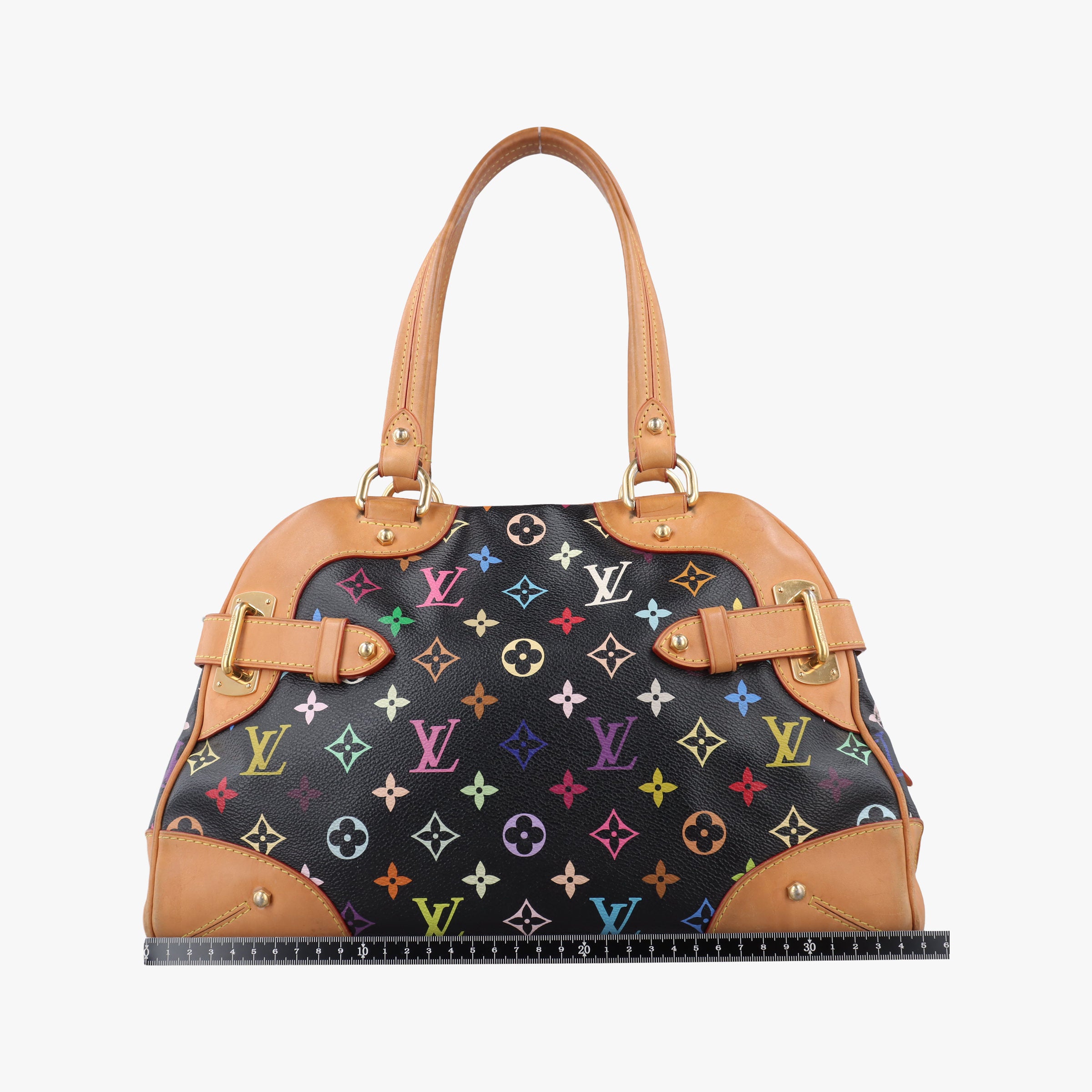 Pre-owned Louis Vuitton CLAUDIA Noir Monogram Multicolor M40194 shoulderbag | stylenewstar