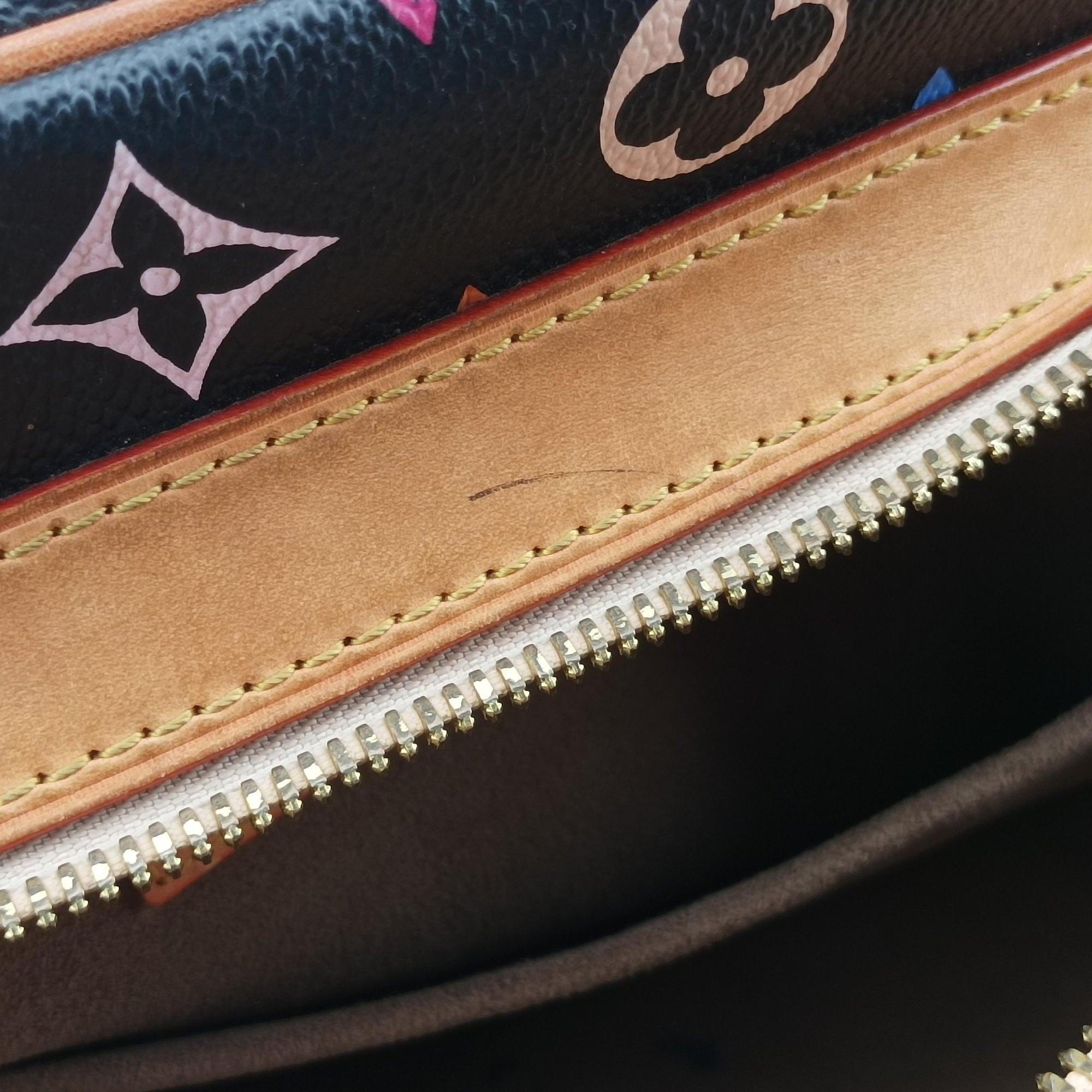 Pre-owned Louis Vuitton CLAUDIA Noir Monogram Multicolor M40194 shoulderbag | stylenewstar