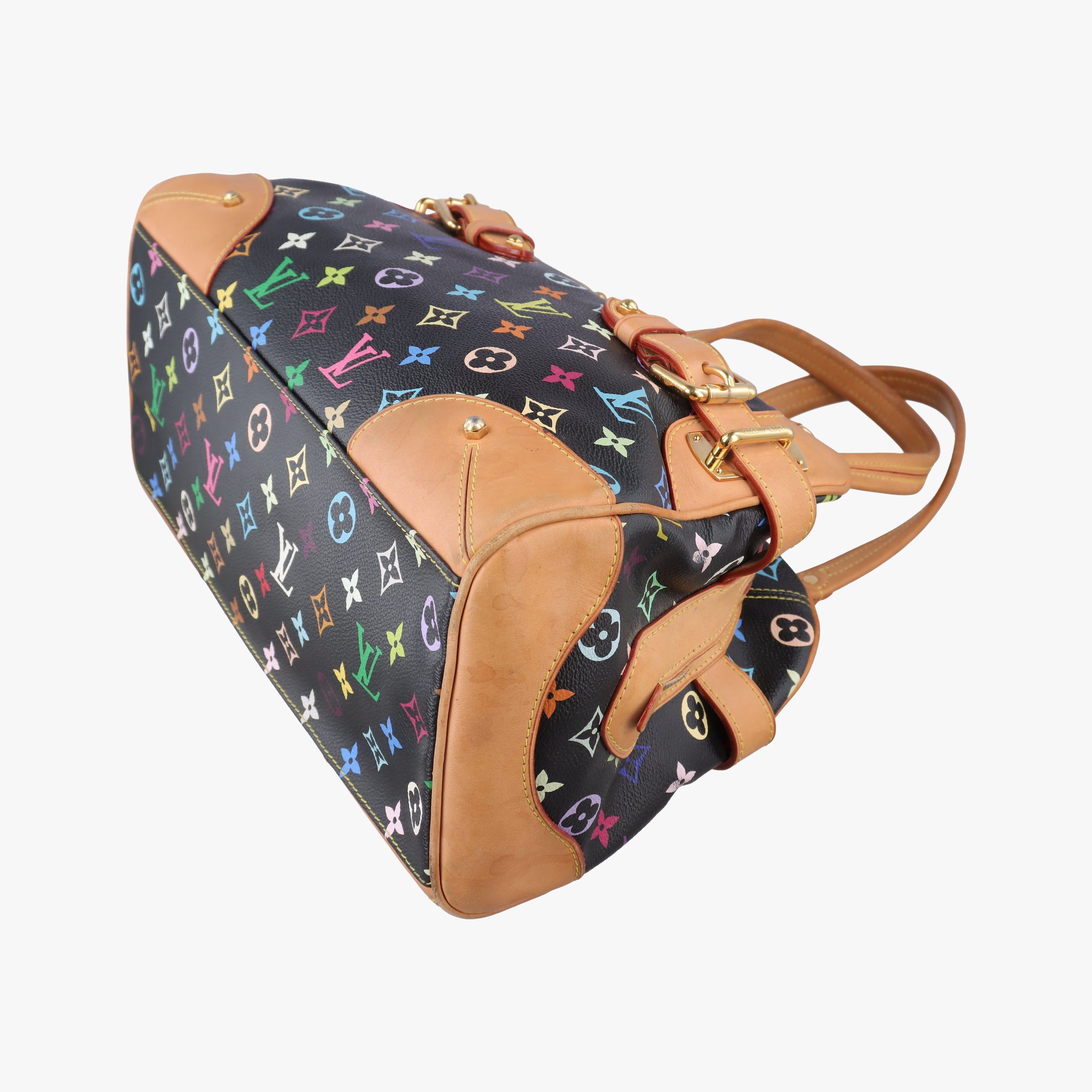 Pre-owned Louis Vuitton CLAUDIA Noir Monogram Multicolor M40194 shoulderbag | stylenewstar