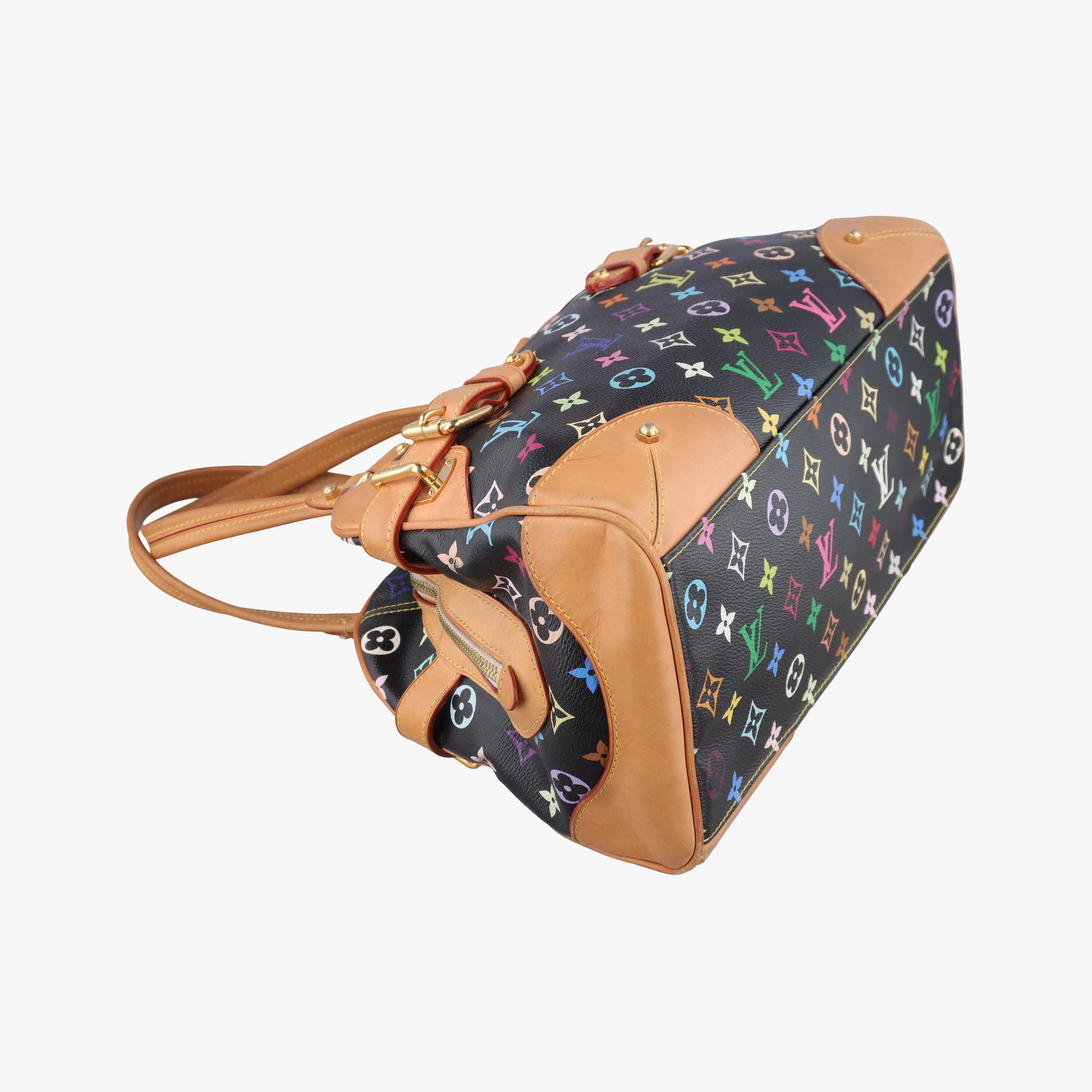 Pre-owned Louis Vuitton CLAUDIA Noir Monogram Multicolor M40194 shoulderbag | stylenewstar