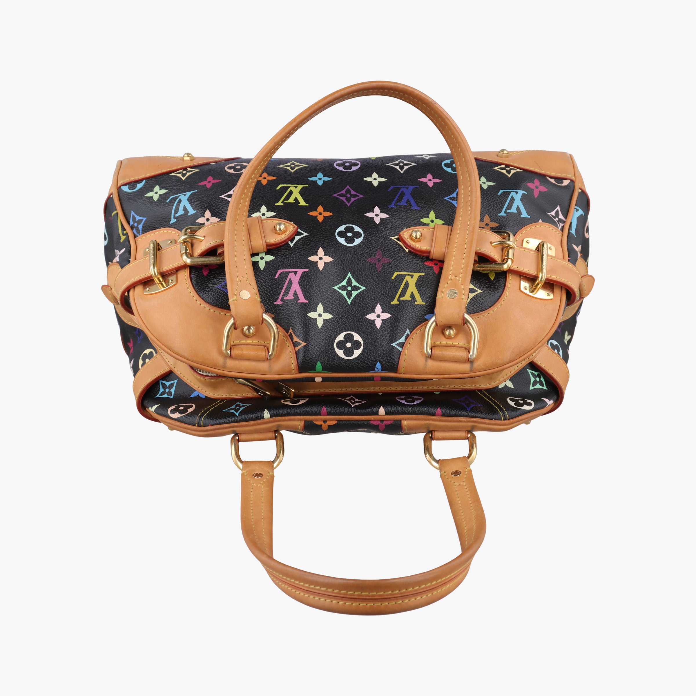 Pre-owned Louis Vuitton CLAUDIA Noir Monogram Multicolor M40194 shoulderbag | stylenewstar