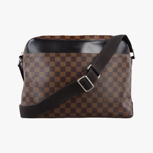 Pre-owned Louis Vuitton Jake messenger NM EBENE Damier Canvas N41569 shoulderbag | stylenewstar