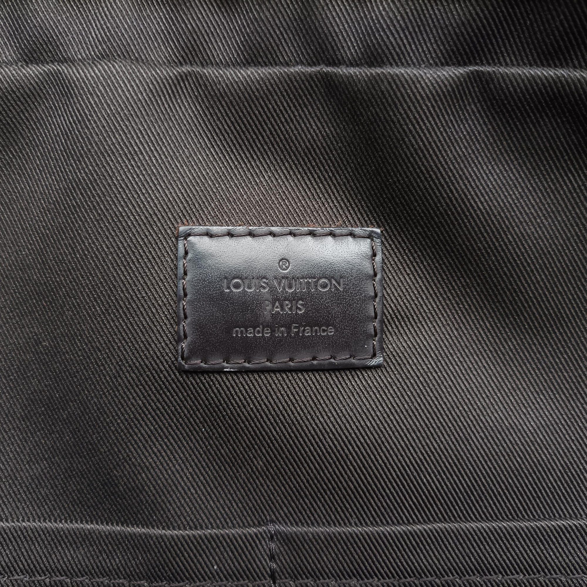 Pre-owned Louis Vuitton Jake messenger NM EBENE Damier Canvas N41569 shoulderbag | stylenewstar