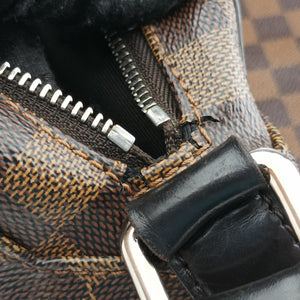 Pre-owned Louis Vuitton Jake messenger NM EBENE Damier Canvas N41569 shoulderbag | stylenewstar