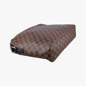 Pre-owned Louis Vuitton Jake messenger NM EBENE Damier Canvas N41569 shoulderbag | stylenewstar