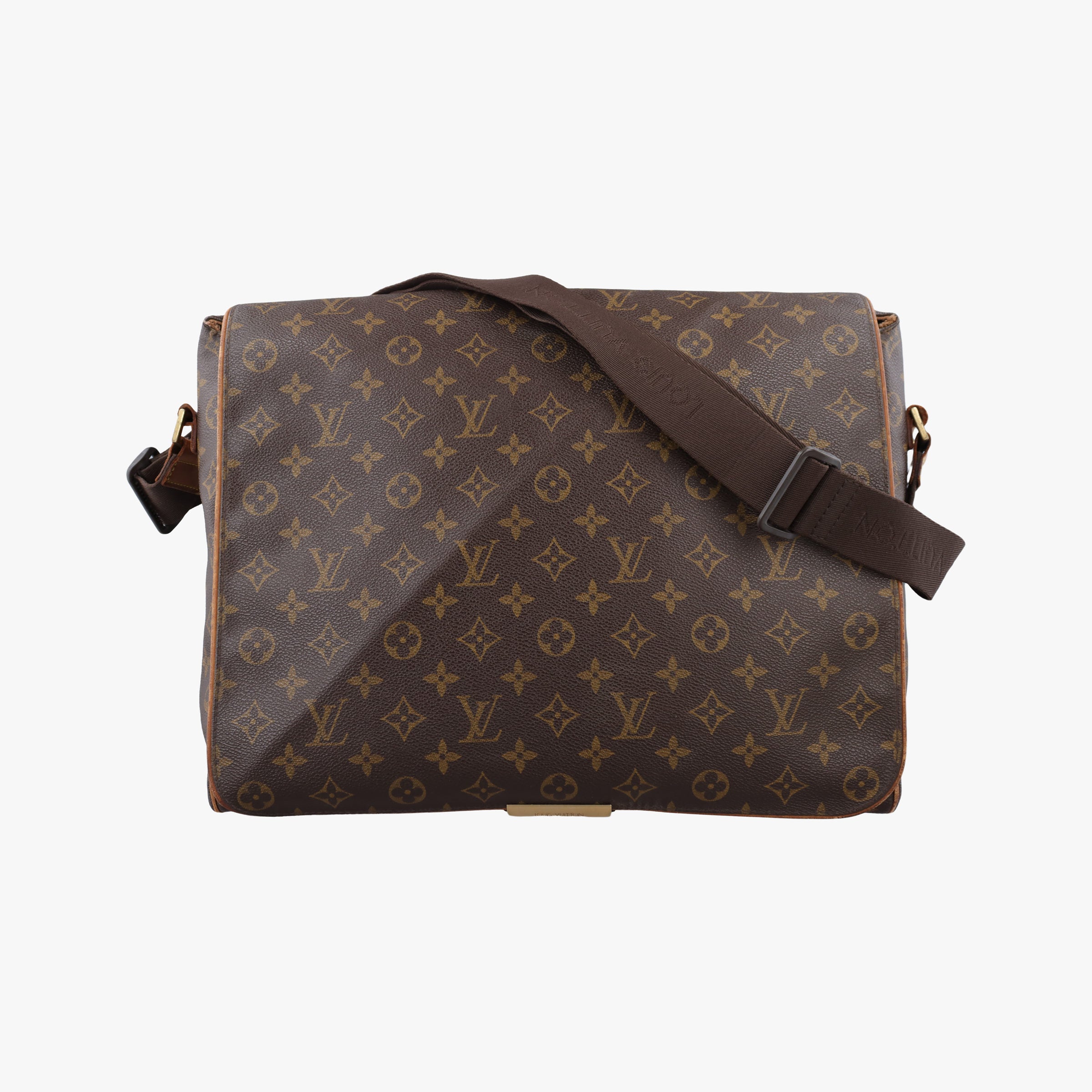 Pre-owned Louis Vuitton ABBESSES brown Monogram Canvas M45257 shoulderbag | stylenewstar