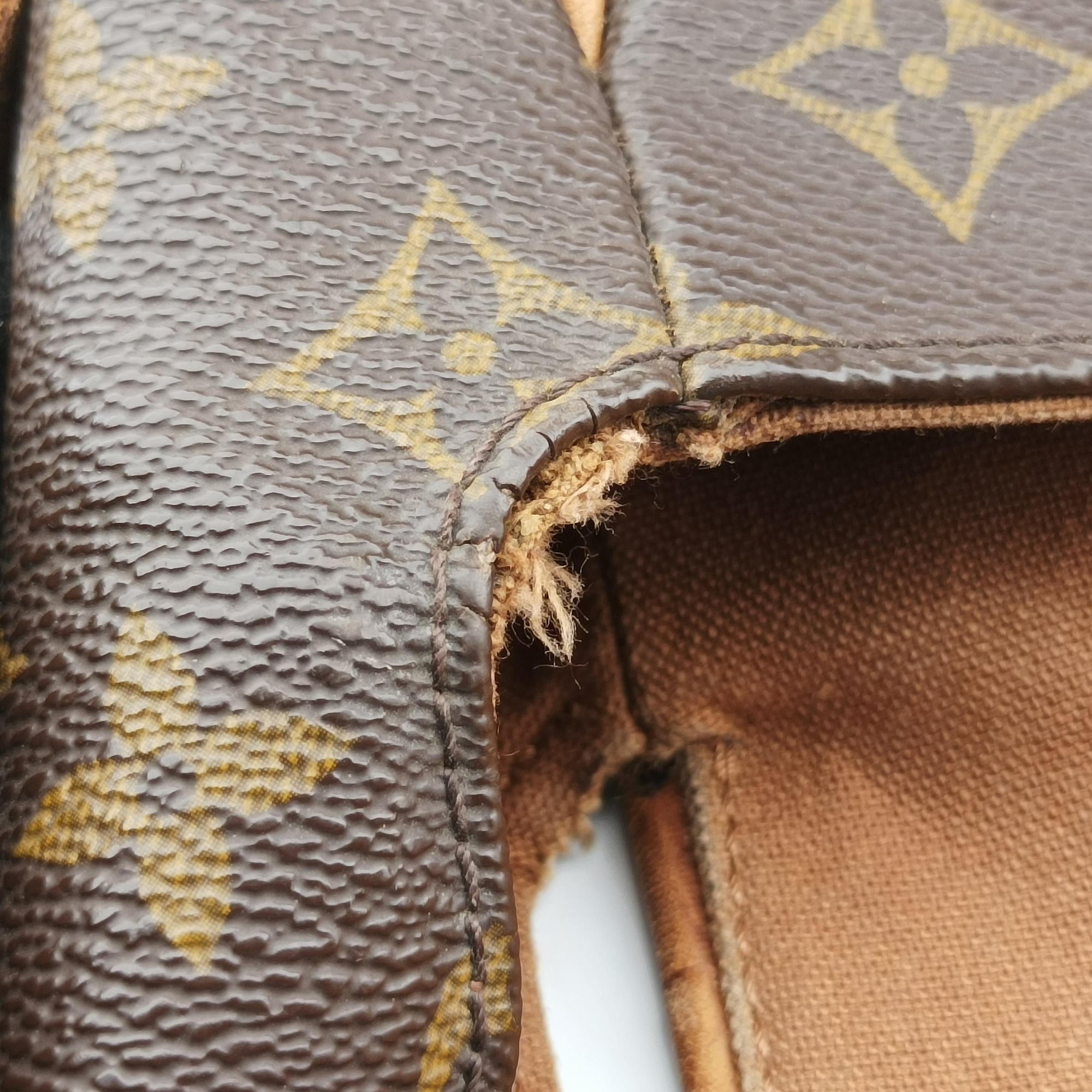 Pre-owned Louis Vuitton ABBESSES brown Monogram Canvas M45257 shoulderbag | stylenewstar