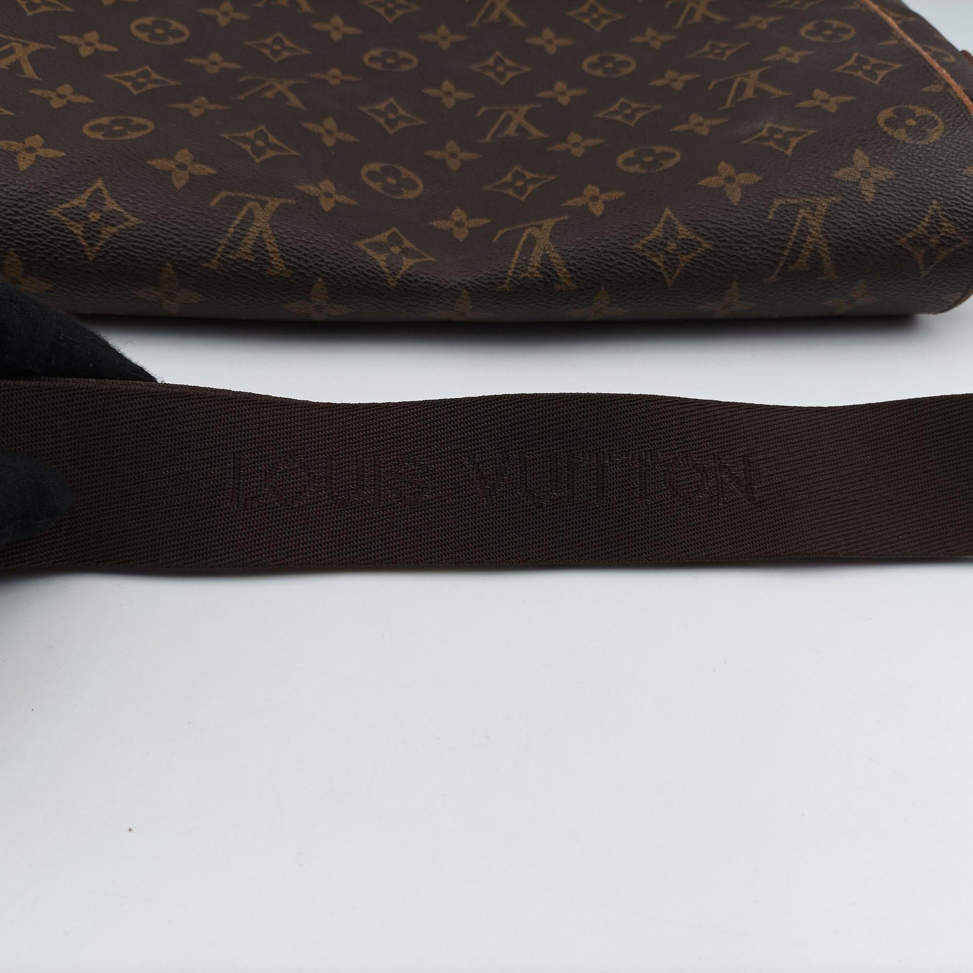 Pre-owned Louis Vuitton ABBESSES brown Monogram Canvas M45257 shoulderbag | stylenewstar