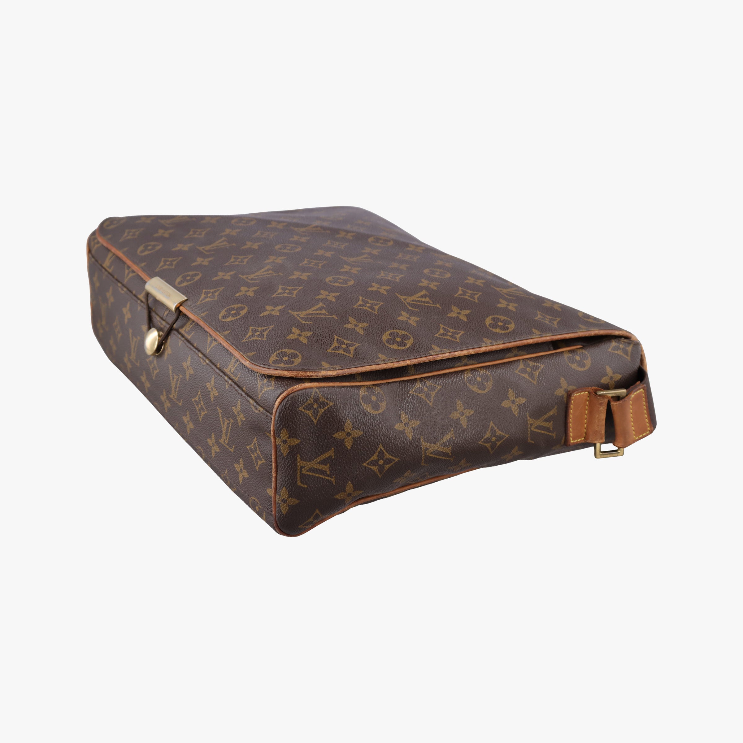 Pre-owned Louis Vuitton ABBESSES brown Monogram Canvas M45257 shoulderbag | stylenewstar
