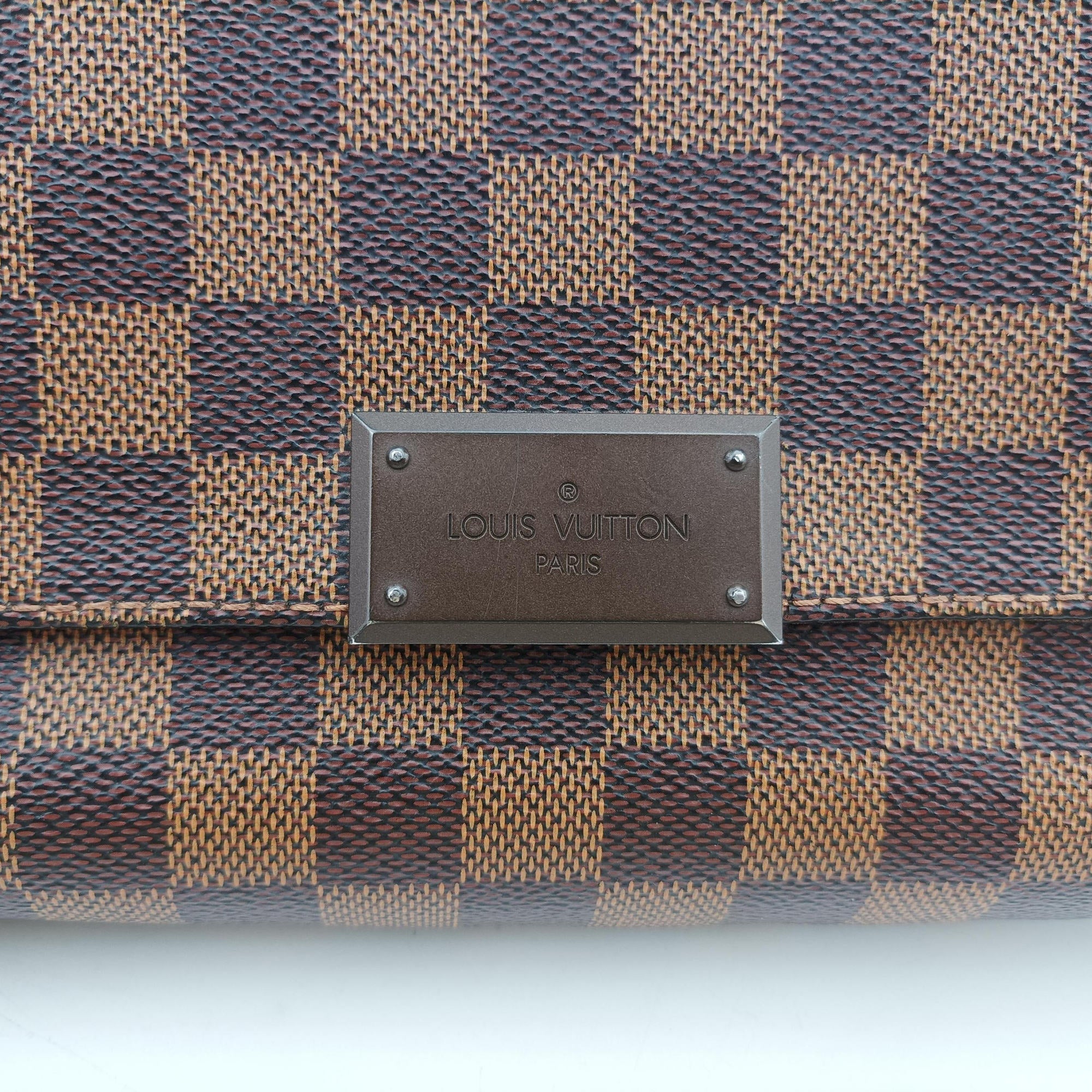 Pre-owned Louis Vuitton DISTRICT PM EBENE Damier Canvas N41213 shoulderbag | stylenewstar