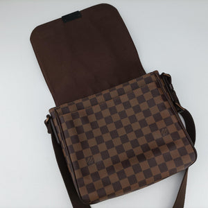 Pre-owned Louis Vuitton DISTRICT PM EBENE Damier Canvas N41213 shoulderbag | stylenewstar