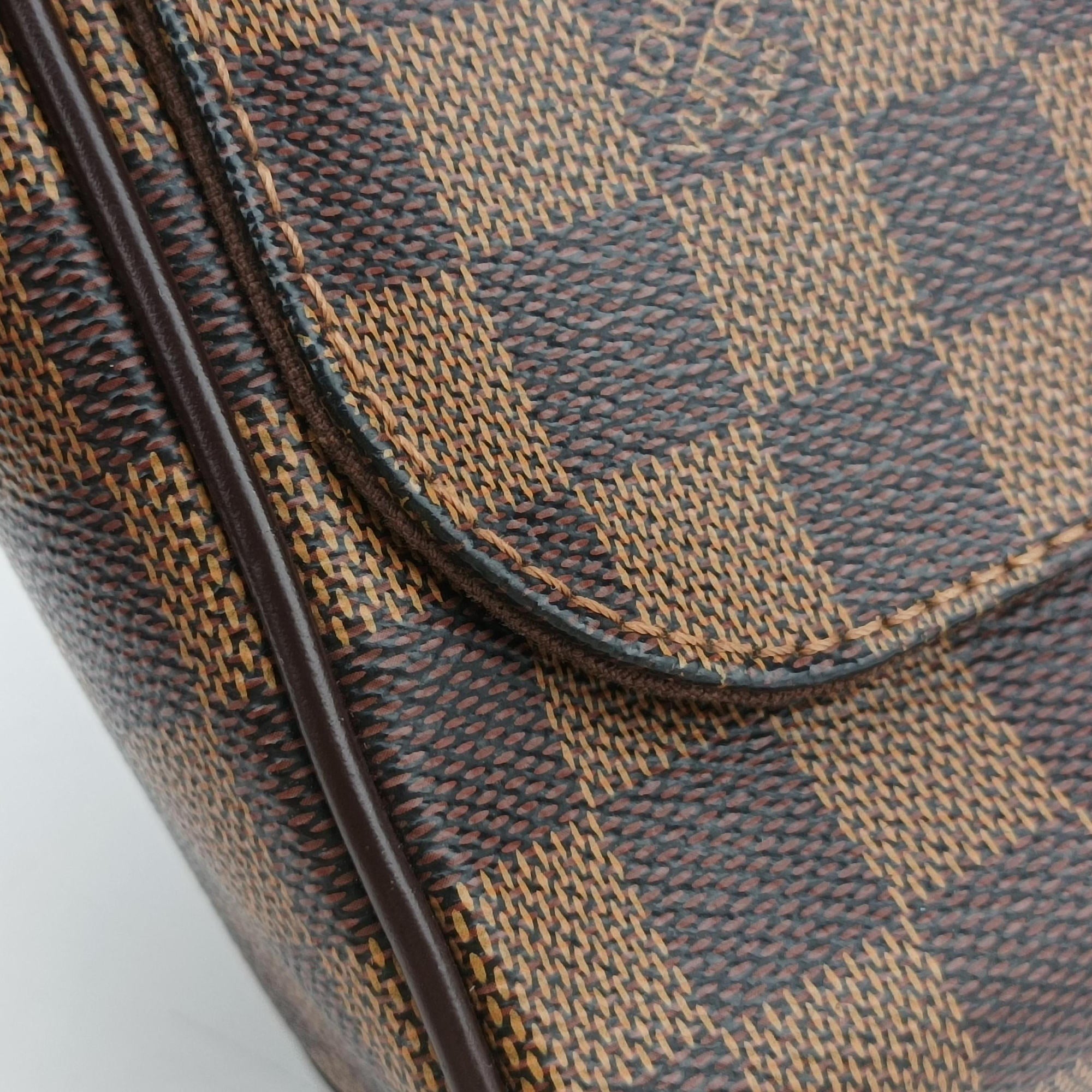 Pre-owned Louis Vuitton DISTRICT PM EBENE Damier Canvas N41213 shoulderbag | stylenewstar
