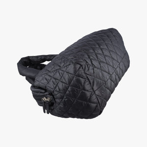Pre-owned Chanel Cococoon Quilting Black Nylon×Leather A47107 handbag | stylenewstar