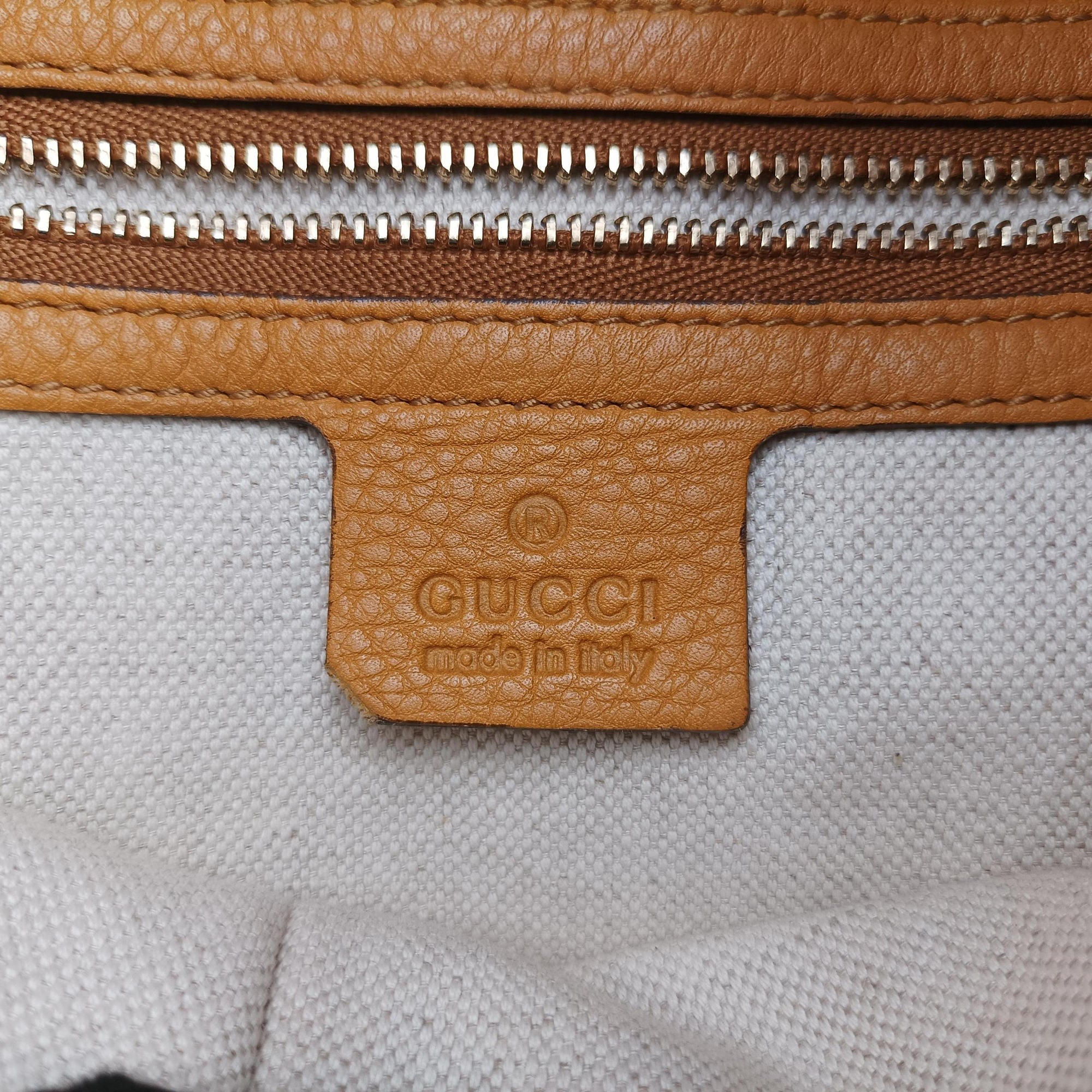Pre-owned Gucci Jackie Flora Hobo beige×orange Canvas×Leather 277520 shoulderbag | stylenewstar