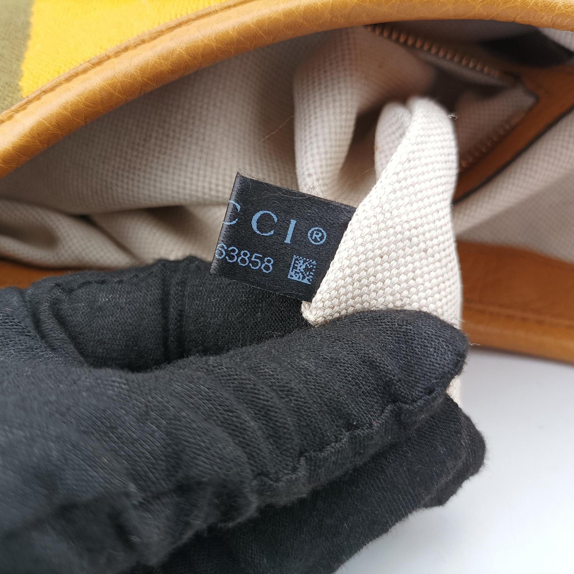 Pre-owned Gucci Jackie Flora Hobo beige×orange Canvas×Leather 277520 shoulderbag | stylenewstar