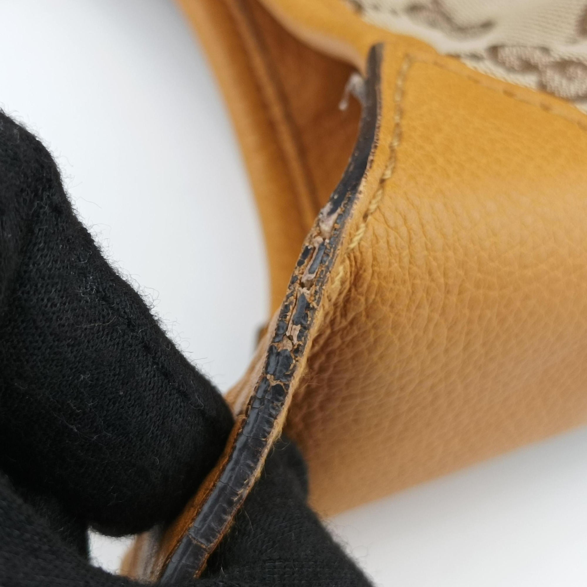 Pre-owned Gucci Jackie Flora Hobo beige×orange Canvas×Leather 277520 shoulderbag | stylenewstar