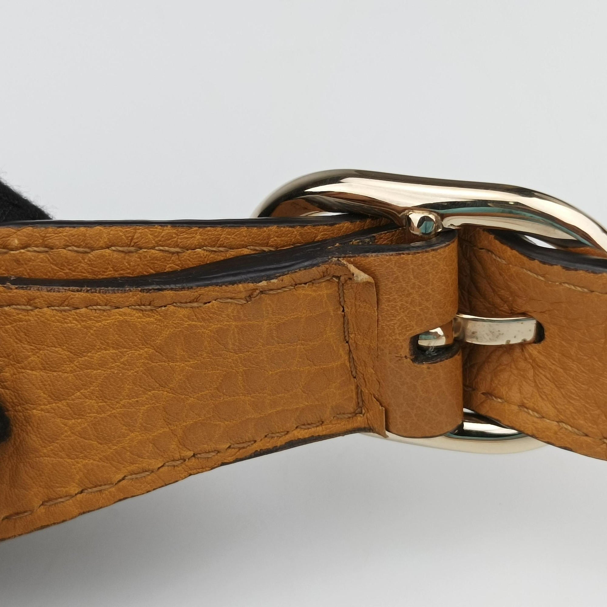 Pre-owned Gucci Jackie Flora Hobo beige×orange Canvas×Leather 277520 shoulderbag | stylenewstar