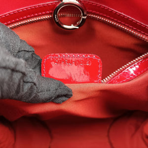 Pre-owned Christian Dior Croc Red Leather  handbag | stylenewstar