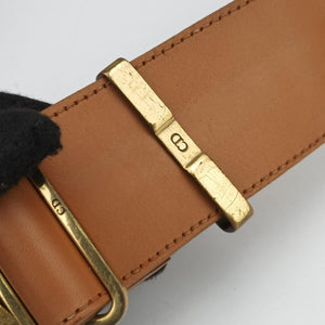Pre-owned Christian Dior Street Chic Columbus Beige×brown canvasxleather  shoulderbag | stylenewstar