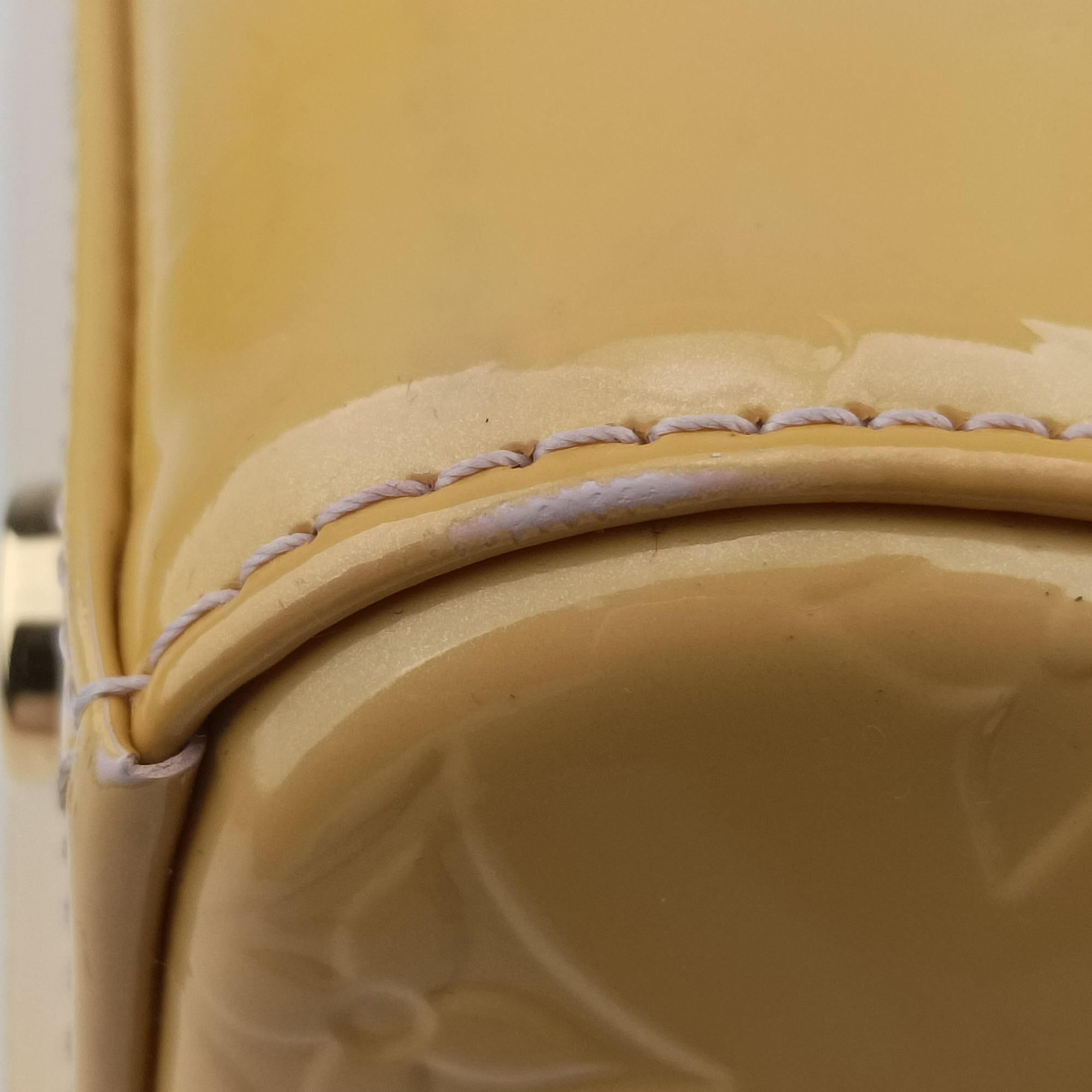 Pre-owned Louis Vuitton Brea MM Dunne Vernis M90180 shoulderbag | stylenewstar