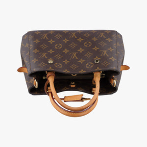 Pre-owned Louis Vuitton Montaigne BB Brown Monogram Canvas M41055 shoulderbag | stylenewstar