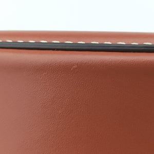 Pre-owned Celine Oval Purse Cuir Triomphe Brown Leather  shoulderbag | stylenewstar