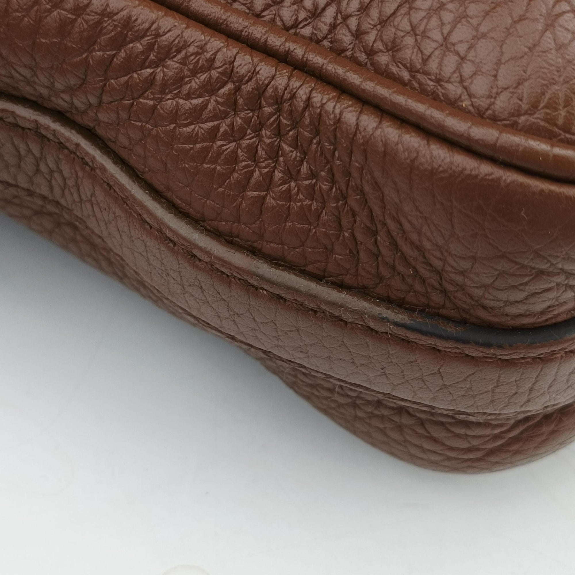 Pre-owned Louis Vuitton Armand Briefcase MM Havane Taurillon leather M54382 handbag | stylenewstar