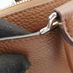 Pre-owned Louis Vuitton Armand Briefcase MM Havane Taurillon leather M54382 handbag | stylenewstar