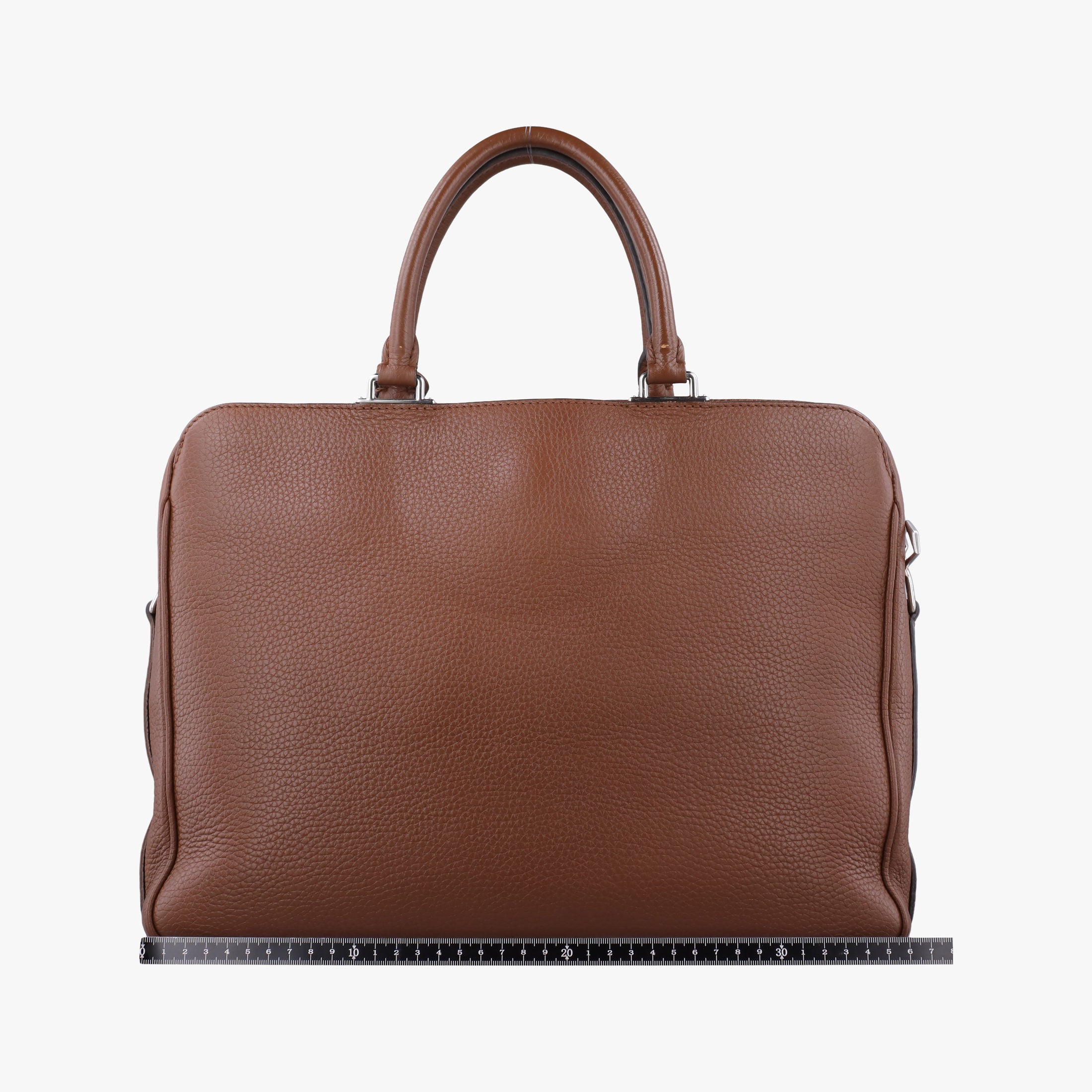 Pre-owned Louis Vuitton Armand Briefcase MM Havane Taurillon leather M54382 handbag | stylenewstar